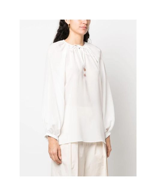 PHAEONIA White Blouses