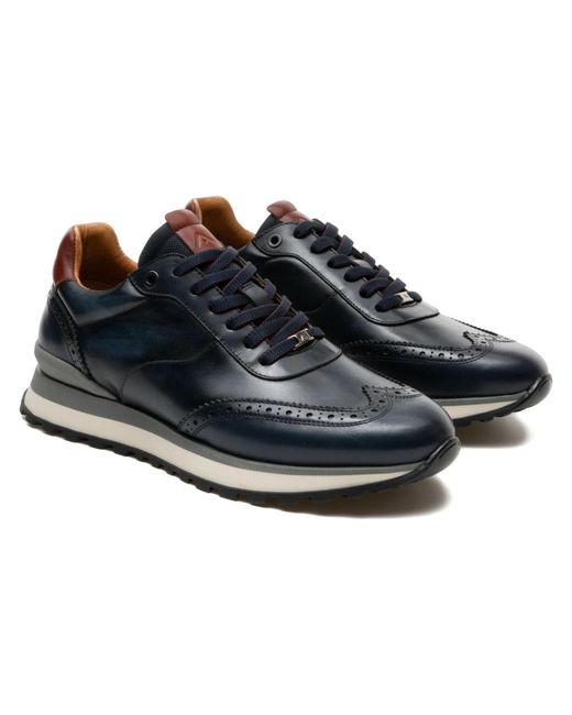 Ambitious Park Brogue Runner in Blue für Herren