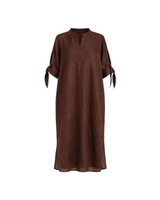 MEIMEIJ Brown Midi Dresses