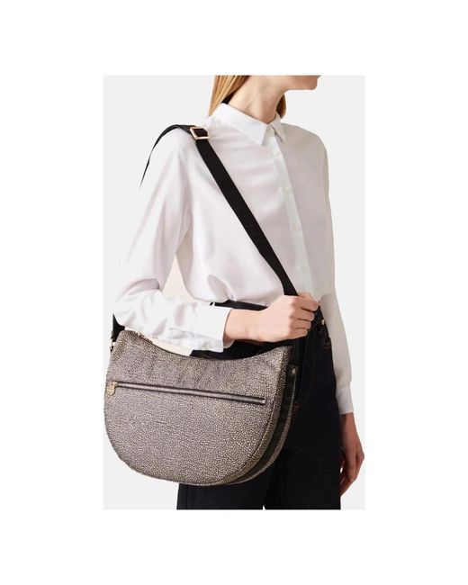 Shoulder Bags di Borbonese in Black