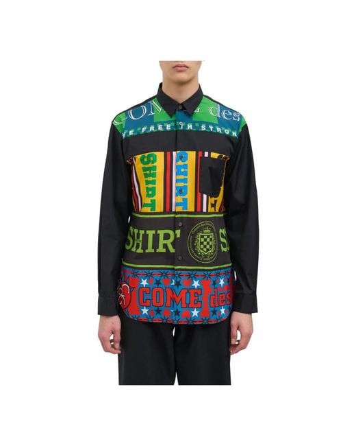 Comme des Garçons Green Casual Shirts for men
