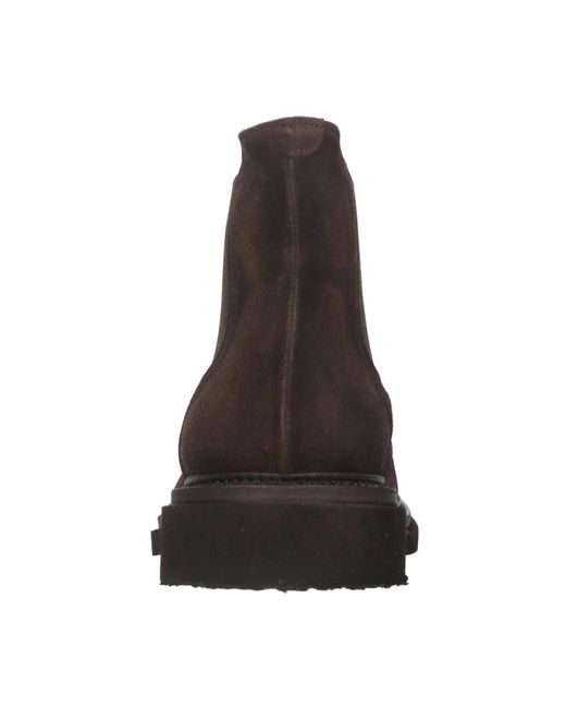 Pantanetti Brown Chelsea Boots for men