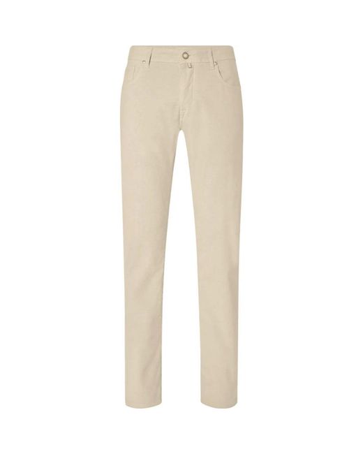 Jacob Cohen Bard Pant in het Natural voor heren
