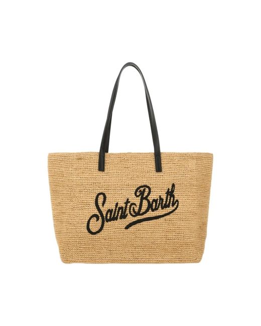 Mc2 Saint Barth Natural Handtasche Tote Tasche