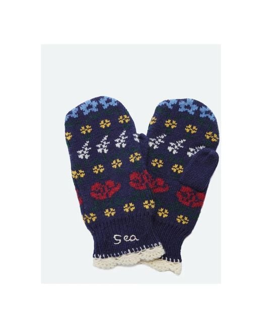 Gloves di Sea in Blue