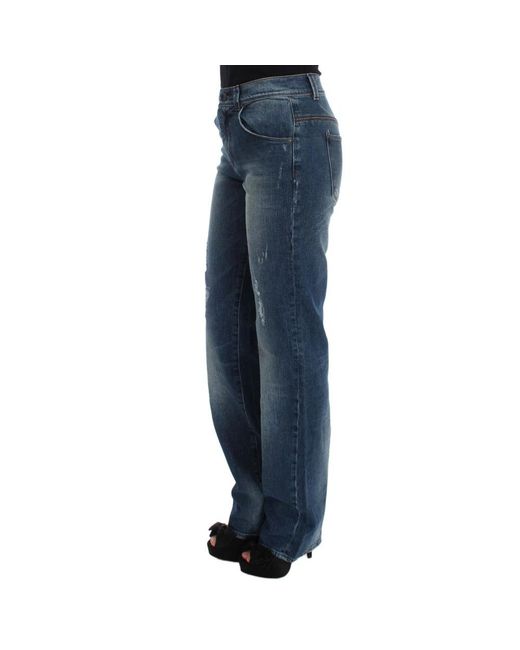 Ermanno Scervino Blue Slim-Fit Jeans