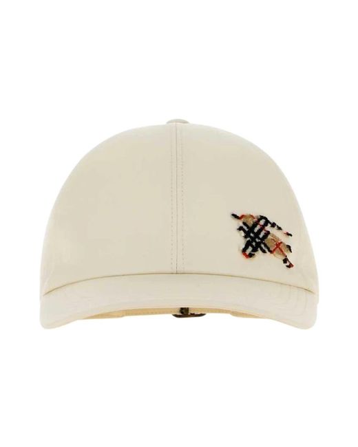 Burberry Accessoires ,Wit ,Katoen Katoenen Baseballpet in het Natural