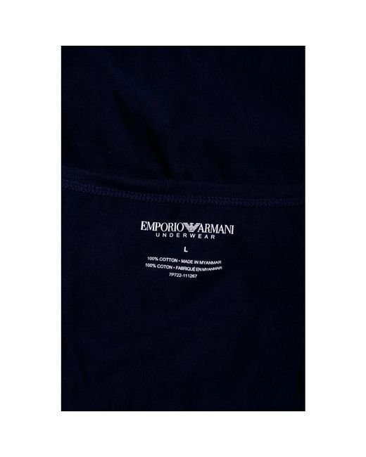 Emporio Armani Sweatshirts in Blue für Herren