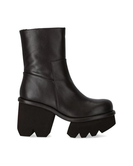 Paloma Barceló Black Ankle Boots