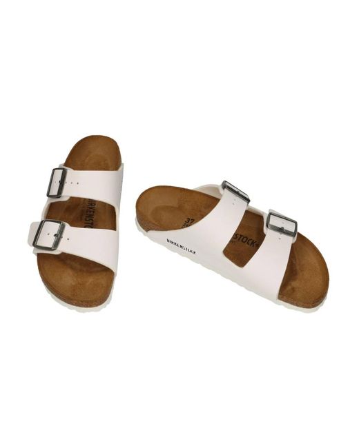 Birkenstock Brown Sliders