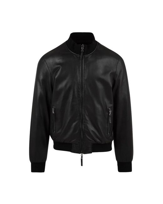 The Jack Leathers Black Leather Jackets for men