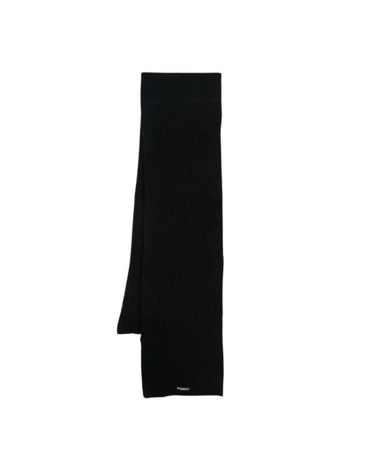 Pinko Black Winter Scarves