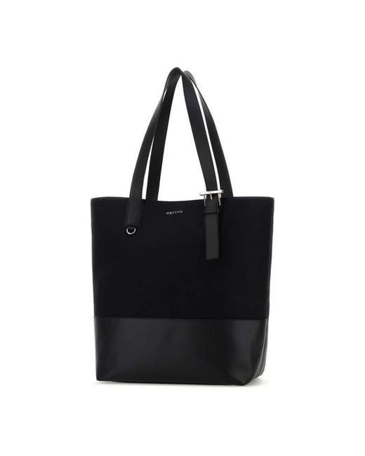 Alexander McQueen Tote Bags in het Black voor heren