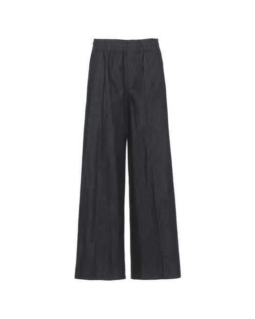 Dondup Gray Wide Trousers