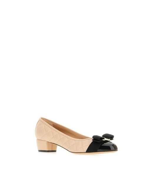Ferragamo Natural Pumps