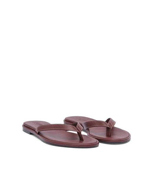 Flip Flops di Aeyde in Brown