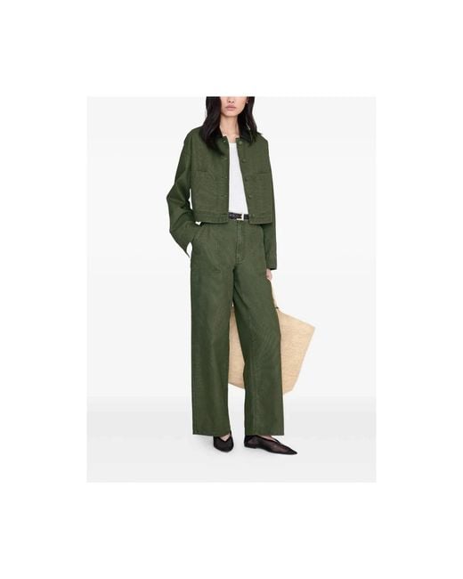 Anine Bing Green Light Jackets