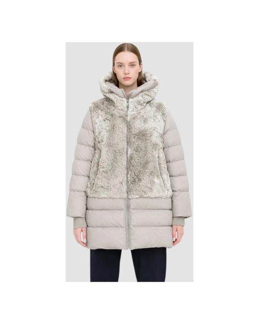 DUNO Gray Parkas