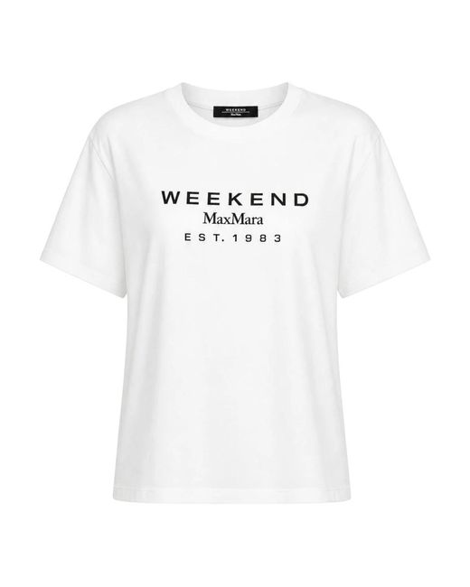 Weekend by Maxmara White T-Shirts