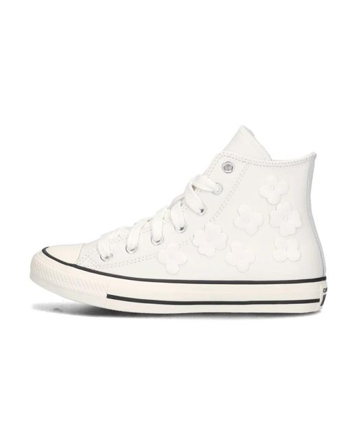Converse White Hi-Top Damen Sneakers Weiß