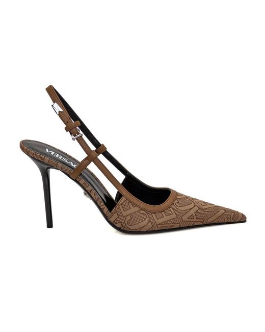 Versace Brown Pumps
