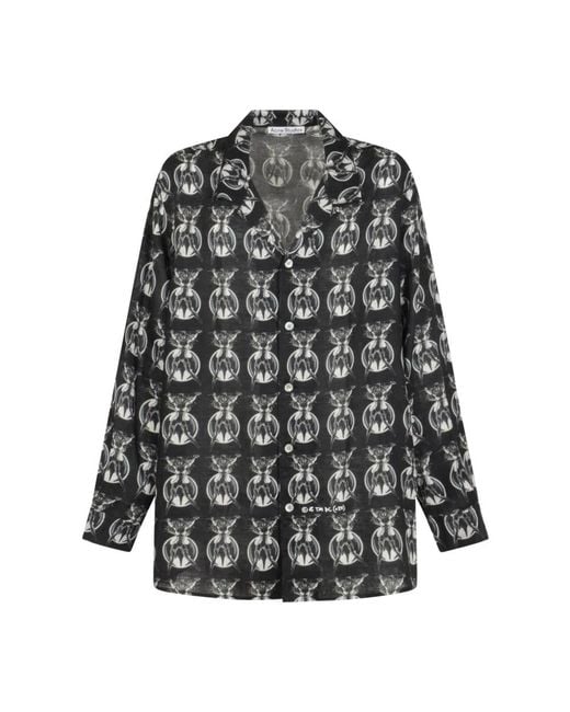 Acne Black Shirts for men