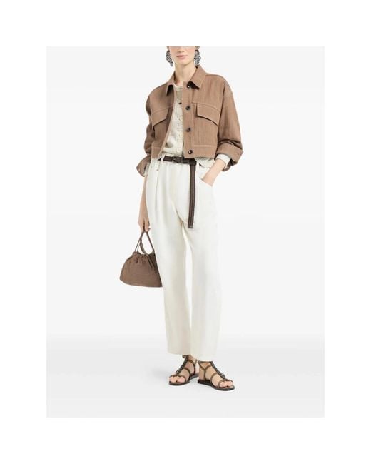Cardigans Brunello Cucinelli de color White