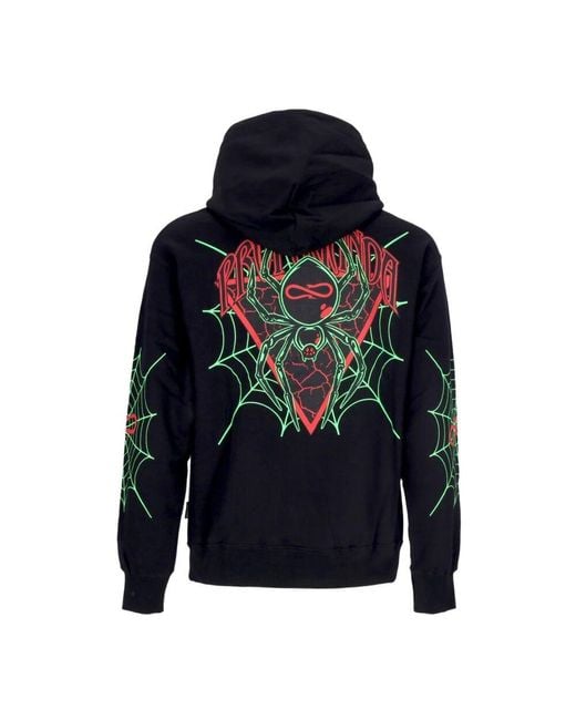 Propaganda Triangle Web Hoodie Schwarz in Blue für Herren