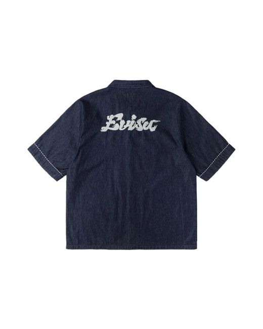 Evisu Denim Hemden in het Blue voor heren