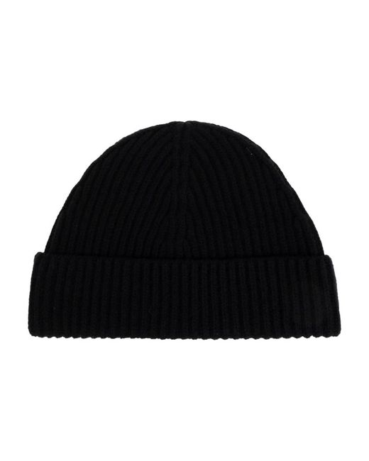 Beanies di Jil Sander in Black da Uomo