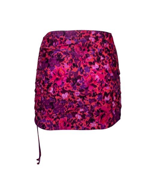 Erika Cavallini Semi Couture Purple Short skirts