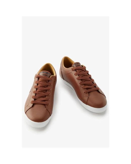 Fred Perry Brown Sneakers for men