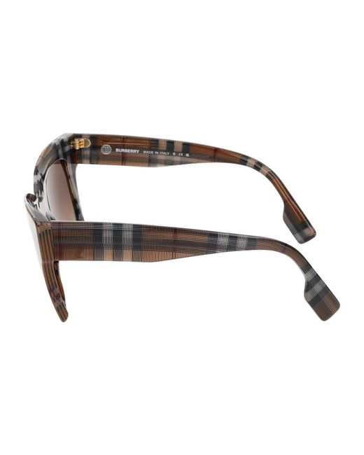 Burberry Brown Stylische sonnenbrille 4364