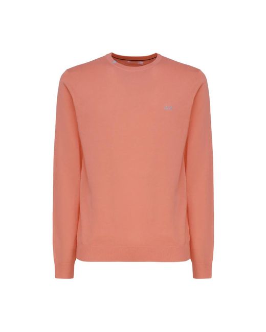Sun 68 Pink Sweatshirts for men