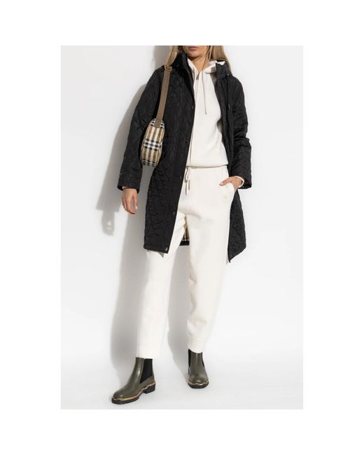 Burberry Broeken ,Kasjmier Broek Met Logo in het White
