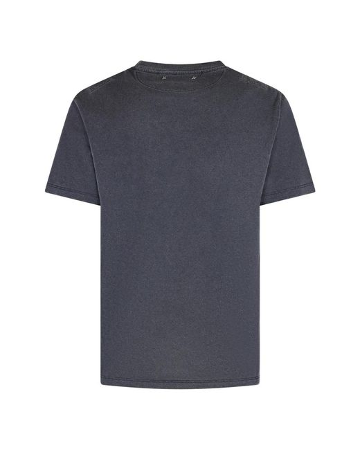Golden Goose Deluxe Brand Blue T-Shirts for men