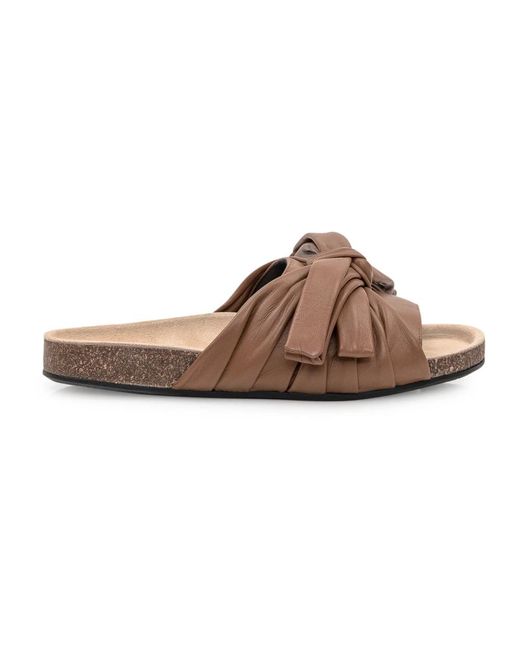 Sliders J.W. Anderson de color Brown