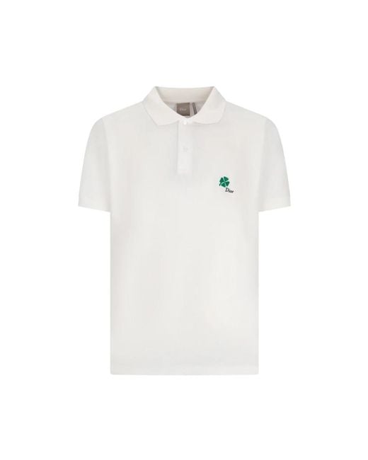 Dior White Polo Shirts for men