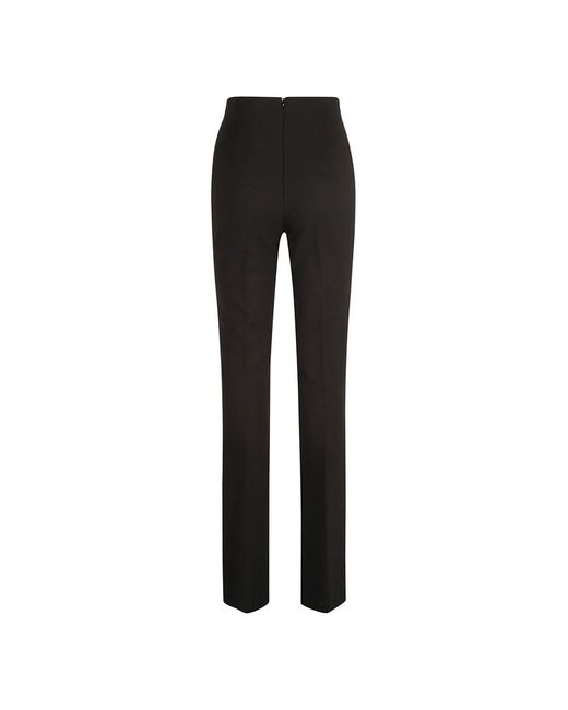 Sportmax Black Slim-Fit Trousers