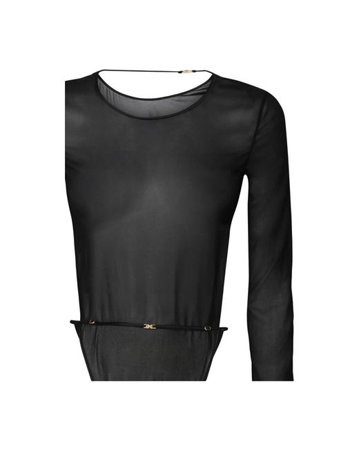 Body Saint Laurent de color Black