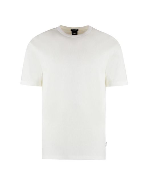 Boss T-shirts in White für Herren
