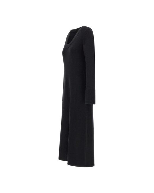 Loulou de Saison Black Knitted Dresses
