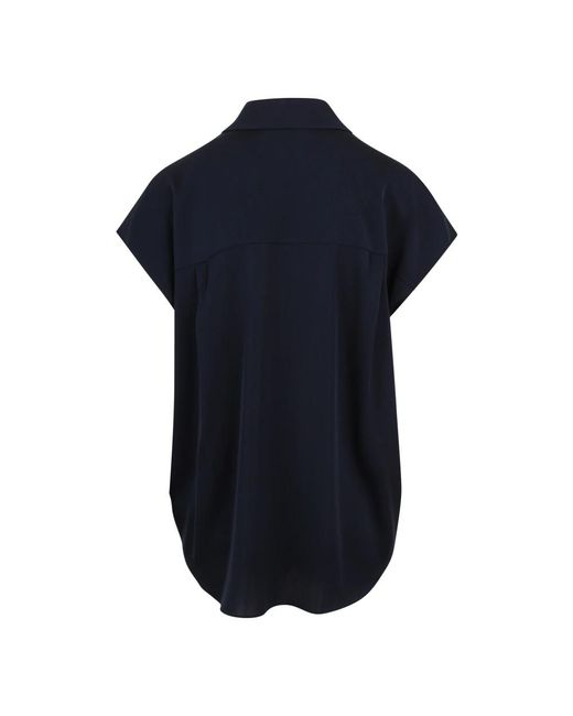 Vince Blue Blouses