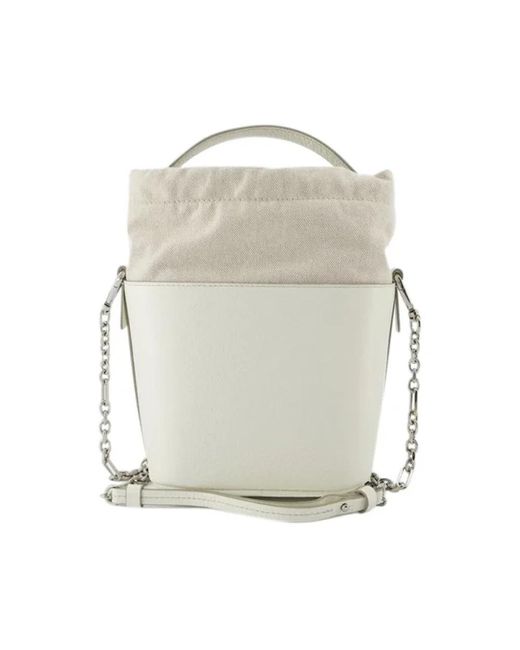 Maison Margiela White Bucket Bags