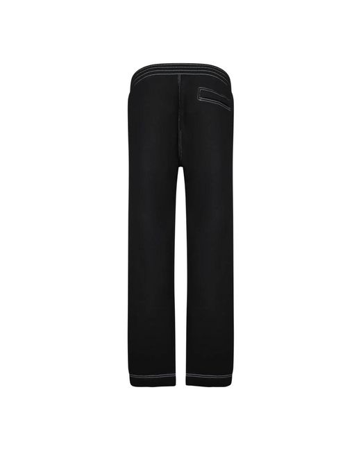Givenchy Broeken ,Zwart ,Katoen Zwarte Broek Met Koordsluiting in het Black voor heren