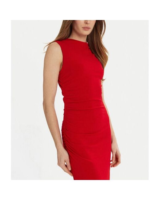 Marella Kleedjes ,Rood ,Midi Jurken in het Red