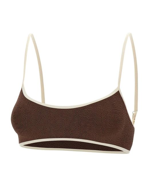 Mc2 Saint Barth Brown Bikinis