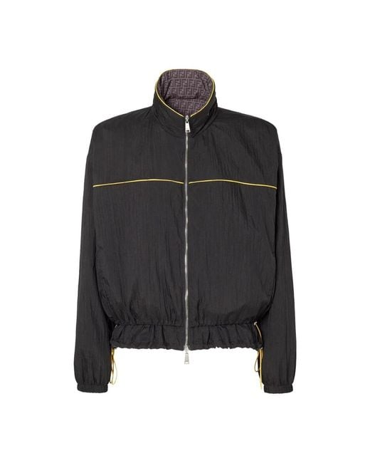 Fendi Black Light Jackets for men