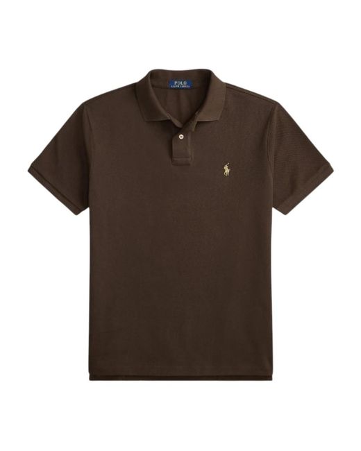 Ralph Lauren Brown Polo Shirts for men