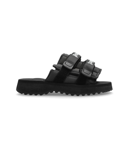 Palm Angels Black Sliders